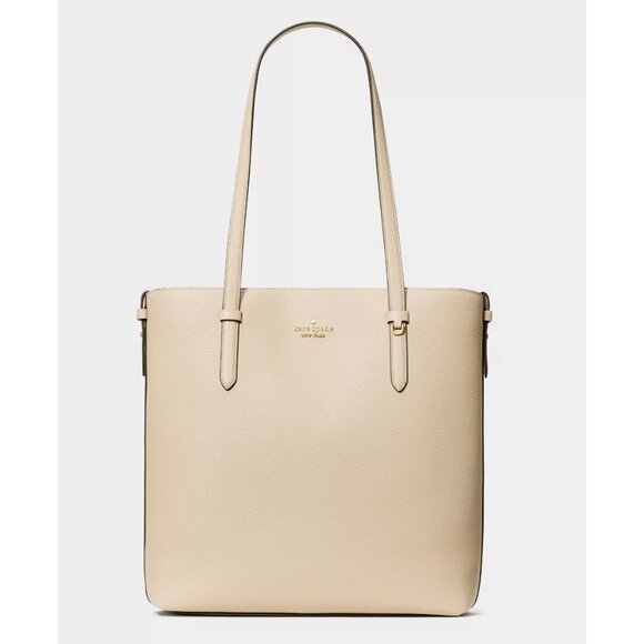 kate spade new york Handbags - New Kate Spade Juliette Pebble Leather Medium Tote Light Sand